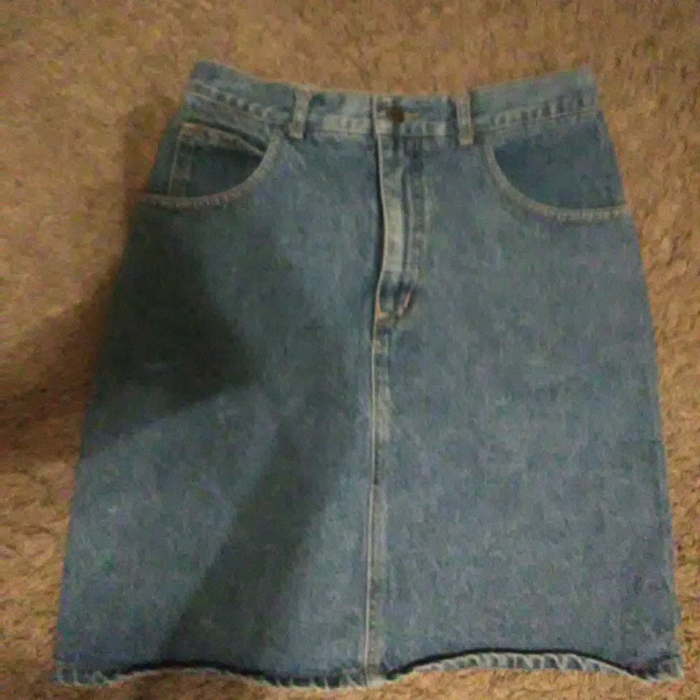 Jean skirt